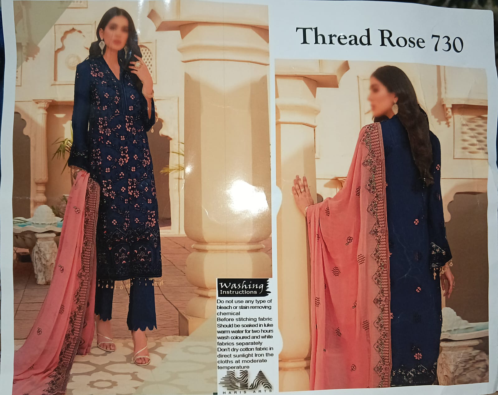 Fancy Lawn 3-Piece Suit – Heavy Embroidery with Chiffon Dupatta