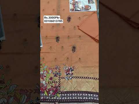KH Bareeze 3 Piece Digital Lawn Suit – Heavy Sequence Embroidery | Summer Collection