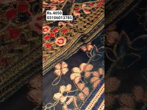 Fancy Lawn 3-Piece Suit – Heavy Embroidery with Chiffon Dupatta